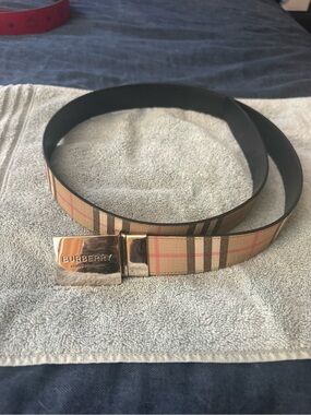 Burberry | Accessories | Burberry Prorsum Belt With Gold Tone